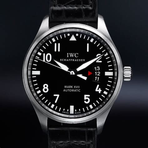 iwc pilot iw326501|IWC Pilot Mark Schaffhausen Mark XVII Fliegeruhr Automatik.